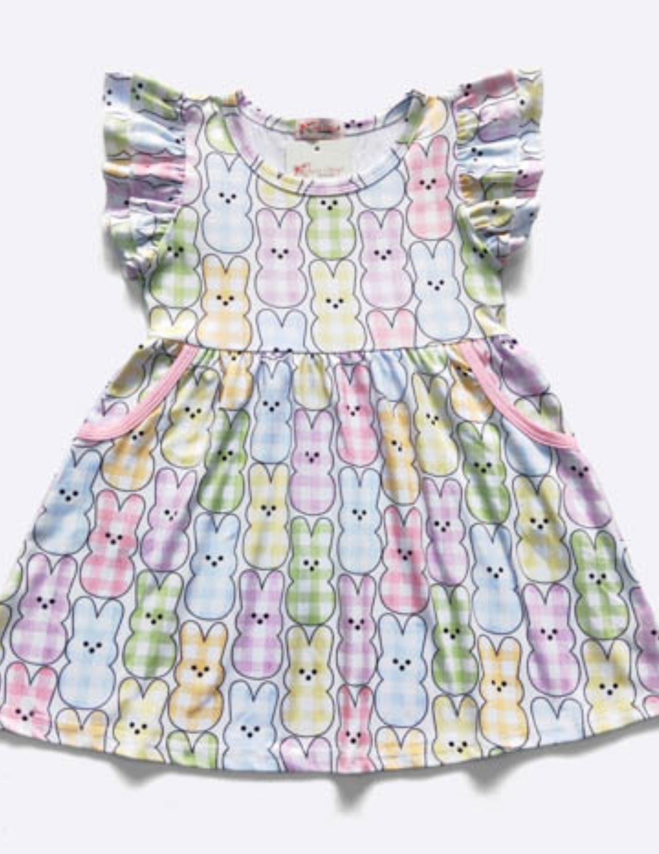 Plaid Peeps Dress