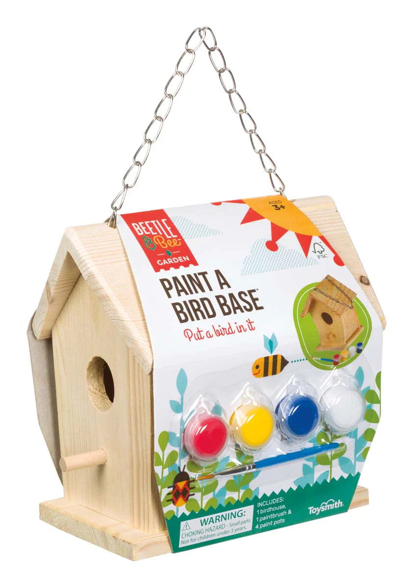 Beetle & Bee Paint a Bird House